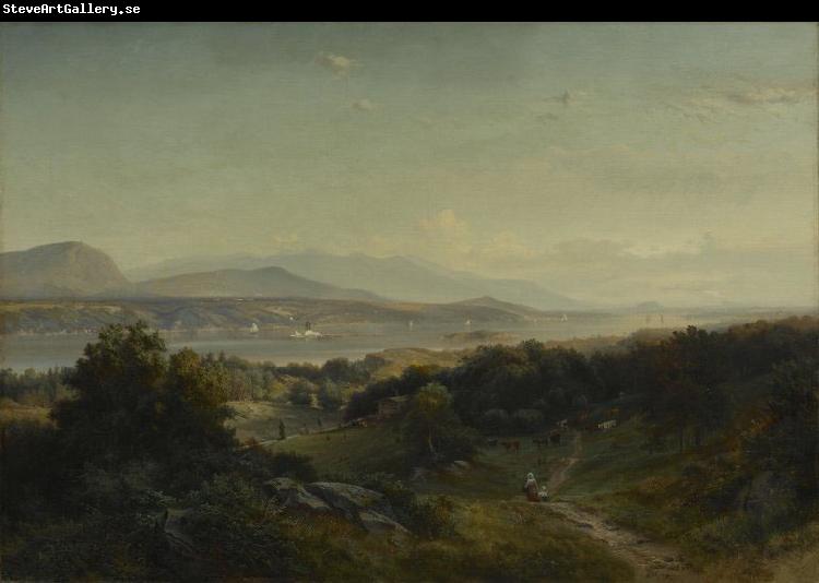 Johann Hermann Carmiencke Landscape, Hyde Park, New York